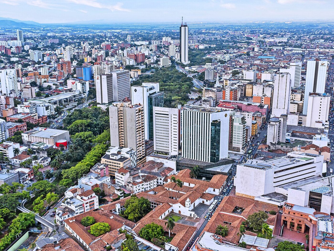 Vista del centro de Cali — imagen ilustrativa